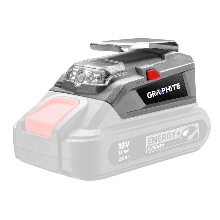 # Led lamp en telefoonlader Energie +