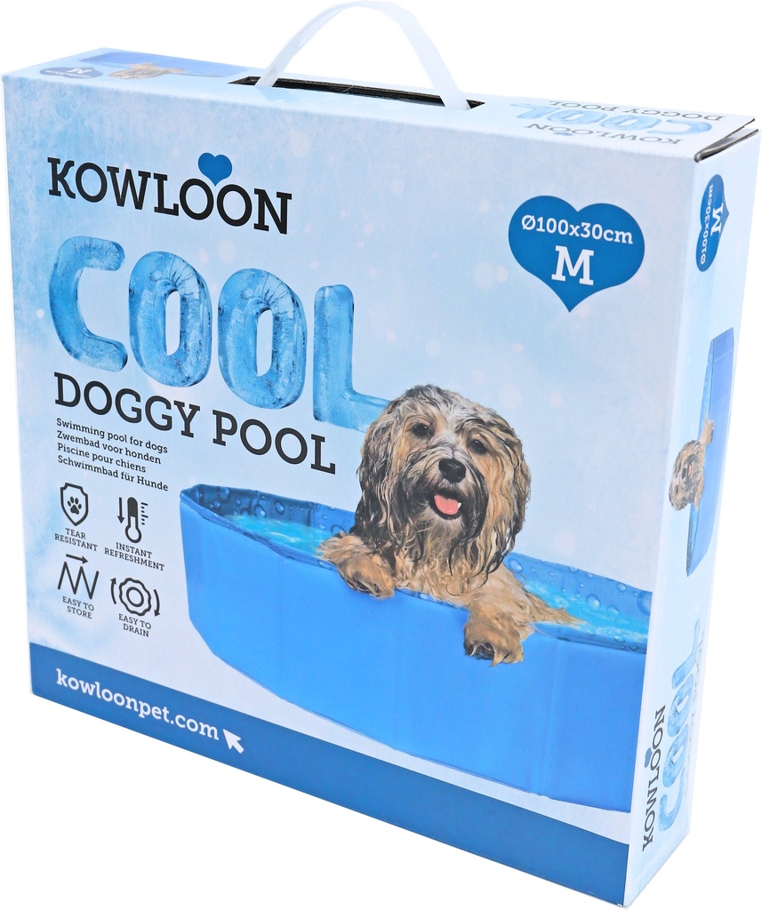 # COOL POOL ZWEMBAD BL. BUBBLE M 100X30CM.