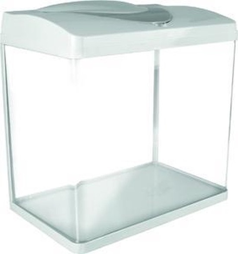 [BR_127381] # Aquarium 27L Claudie met led lamp 38,5x24x39,5