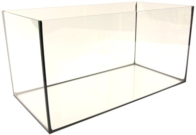 [005 2683] # Aquarium met Zwarte Kit 45x28x28 cm