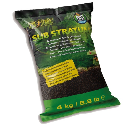 [BR_213513] EX frog bioactief vulkanisch substraat 4kg - 38,5x7x26,5cm