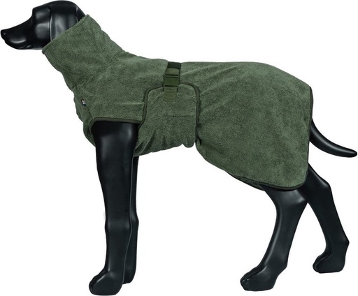 [BR_225061] ! # RukkaPets Medea ECO bathrobe olive XL
